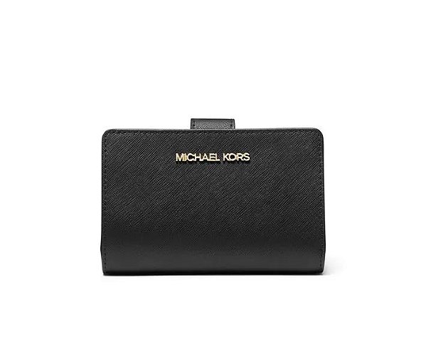Carteira Feminina, Jet Set Travel, Black, Michael Kors