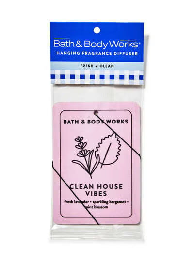 Difusor Aromático para Carro, Clean House Vibes, Bath & Body Works