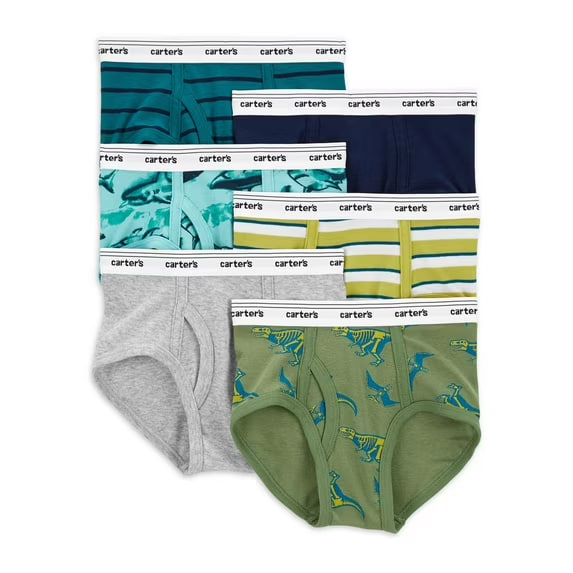 Kit Cueca Infantil, 6 Unidades, Child of Mine by Carter’s