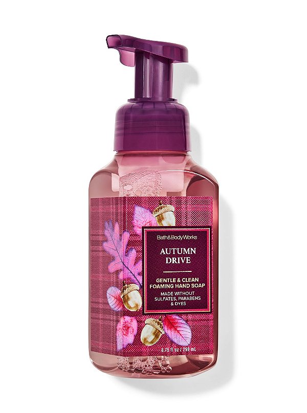 Sabonete Líquido Espumoso para Mãos, Autumn Drive, 259mL, Bath & Body Works