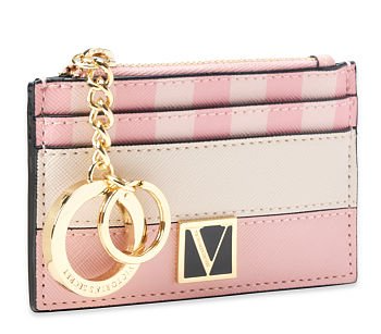 Porta Cartões com Chaveiro, Card Holder Keychain, Victoria's Secret