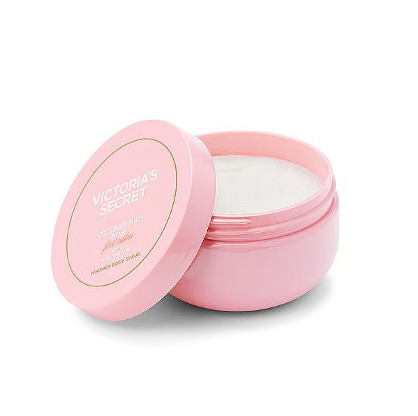 Esfoliante Corporal Cremoso, Coconut Milk Rose Whipped Body Scrub, 216g, Victoria’s Secret