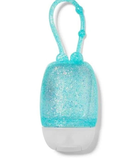 Suporte Alcool em Gel, Azul Glitter,  Bath & Body Works