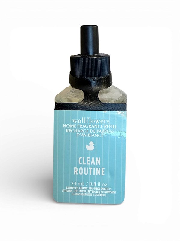 Refil de Fragrância para Ambiente, Clean Routine, Wallflowers, Bath & Body Works