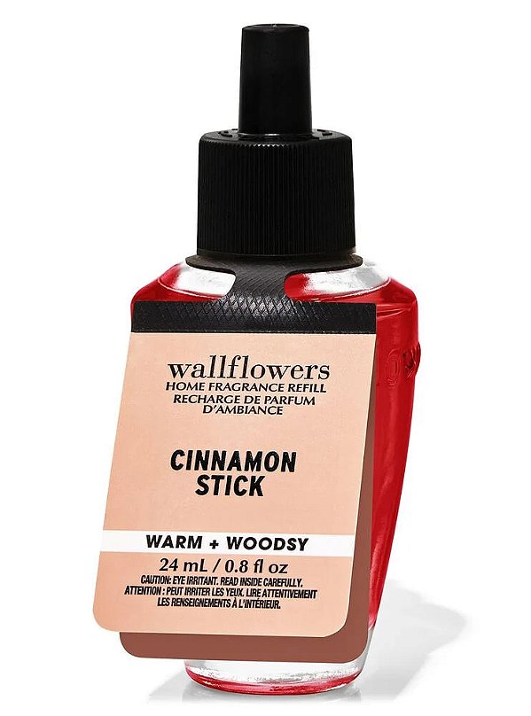 Refil de Fragrância para Ambiente, Cinnamon Stick, Wallflowers, Bath & Body Works