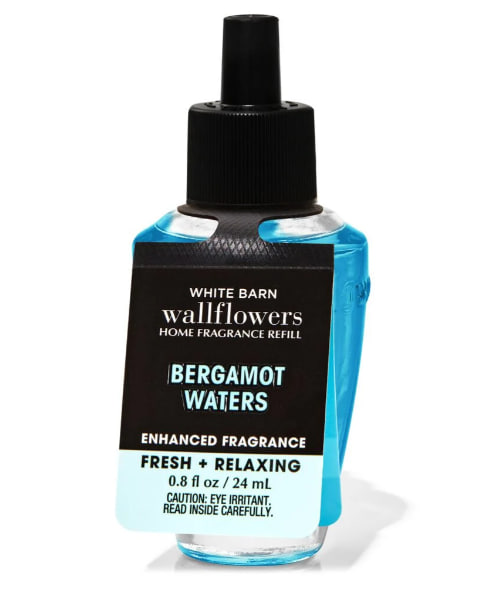 Refil de Fragrância para Ambiente, Bergamot Waters, Wallflowers, Bath & Body Works