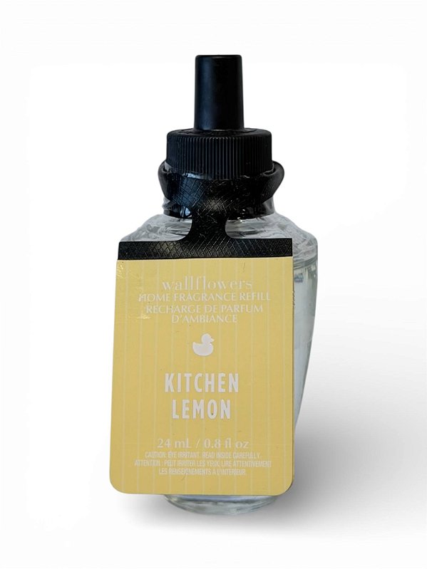 Refil de Fragrância para Ambiente, Kitchen Lemon, Wallflowers, Bath & Body Works