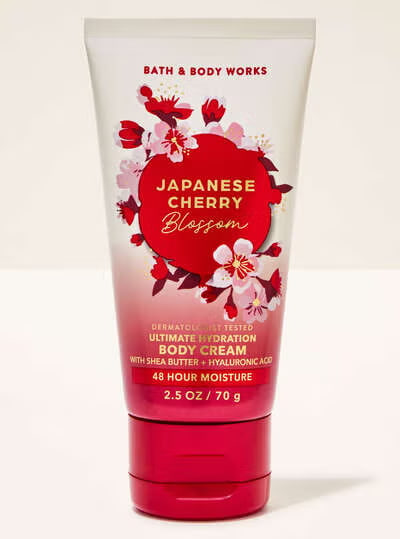 Mini Creme Hidratante Corporal, Japanese Cherry Blossom, 70g, Bath & Body Works