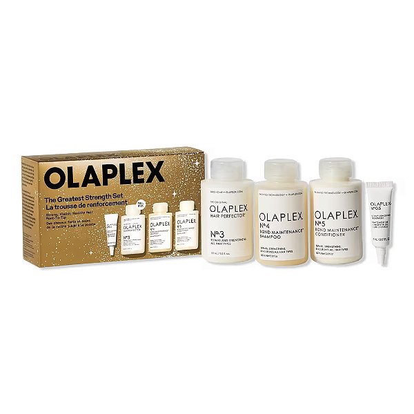 Kit Tratamento Capilar Reconstrutor, Greatest Strength Hair Gift Set, Olaplex