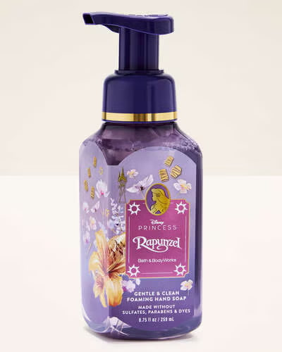 Sabonete Líquido Espumoso para Mãos, Princesas Rapunzel Disney, 259mL, Bath & Body Works