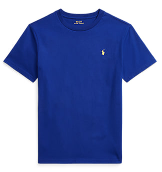 Camiseta Logo Infantil, Azul Royal, Polo Ralph Lauren