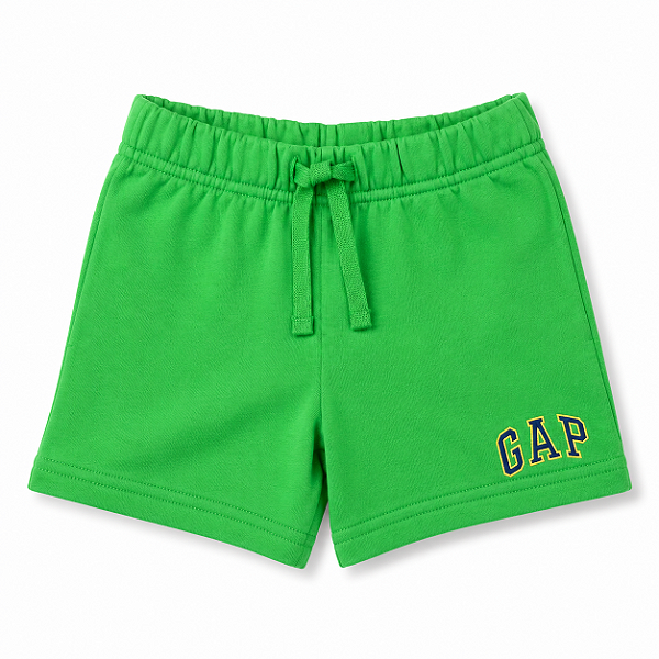Short Infantil Moletom, Verde, Gap