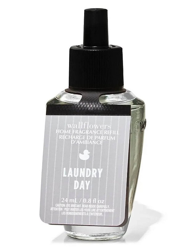 Suporte e Refil de Fragrância para Ambiente, Laundry Day, Wallflowers, Bath & Body Works