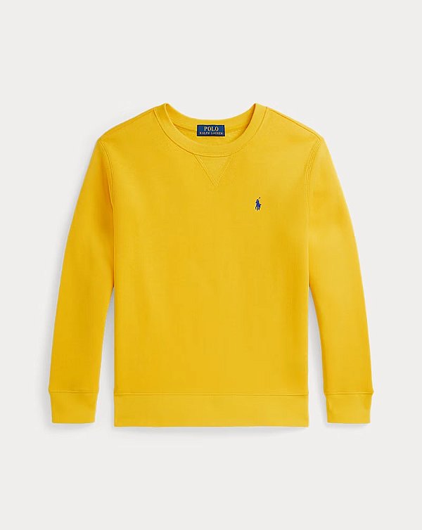 Moletom Infantil, Amarelo com Logo, Polo Ralph Lauren