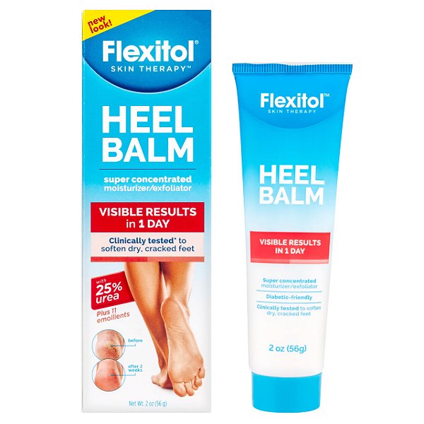 Creme Ultra Hidratante para os Pés, Heel Balm, 56g, Flexitol