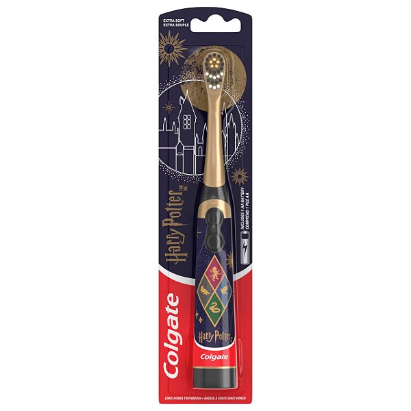 Escova Dental Elétrica Infantil, Harry Potter, Colgate