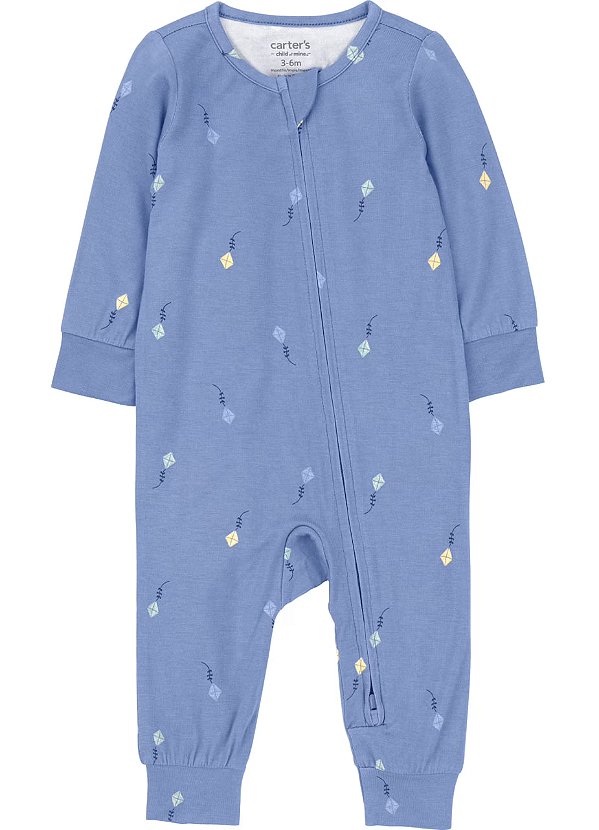 Macacão Bebê ComfySoft, Estampa de Pipa, Child of Mine by Carter’s