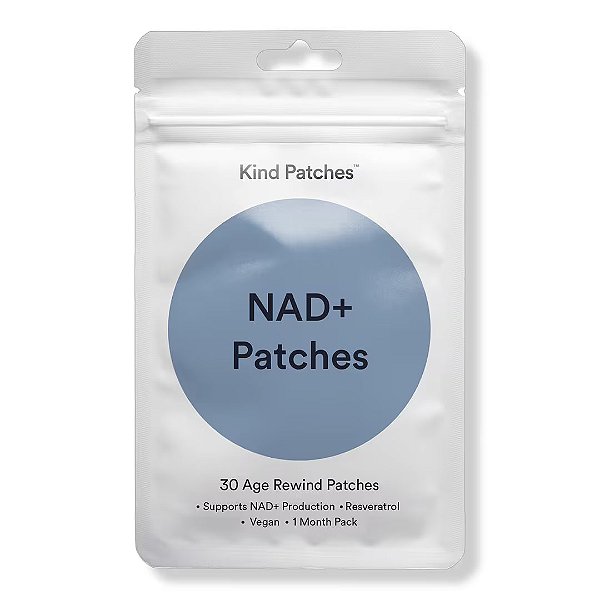 Adesivos de NAD+ para Cuidados com a Pele, NAD Plus Patches, 30 Unidades, Kind Patches