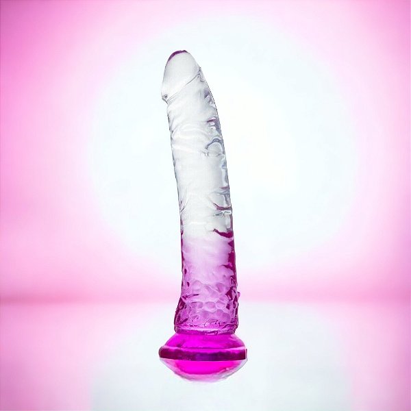 Dildo Duo Color Realístico com Ventosa 20cm