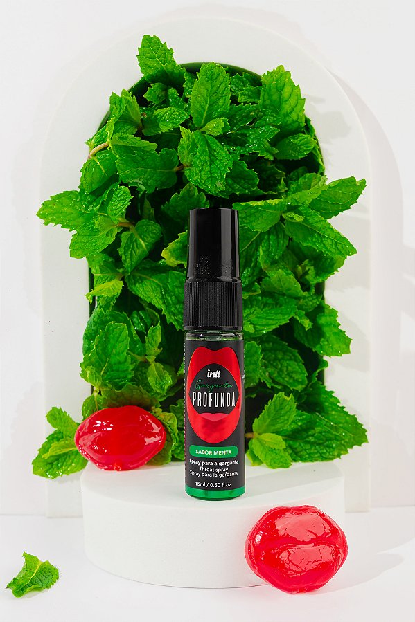 Garganta Profunda Spray Dessensibilizante Sabor Menta 15ml Intt