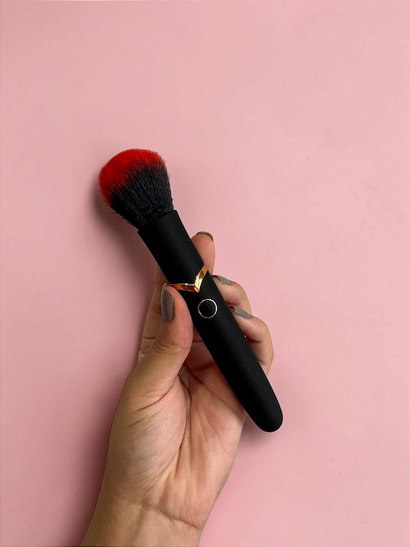 Vibrador Pincel Recarregável 8 modos de Vibração