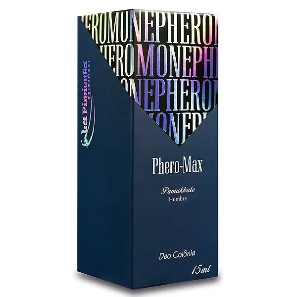 Phero Max Pamukkale Homem Perfume Afrodisíaco com Feromônios 15ml La Pimienta