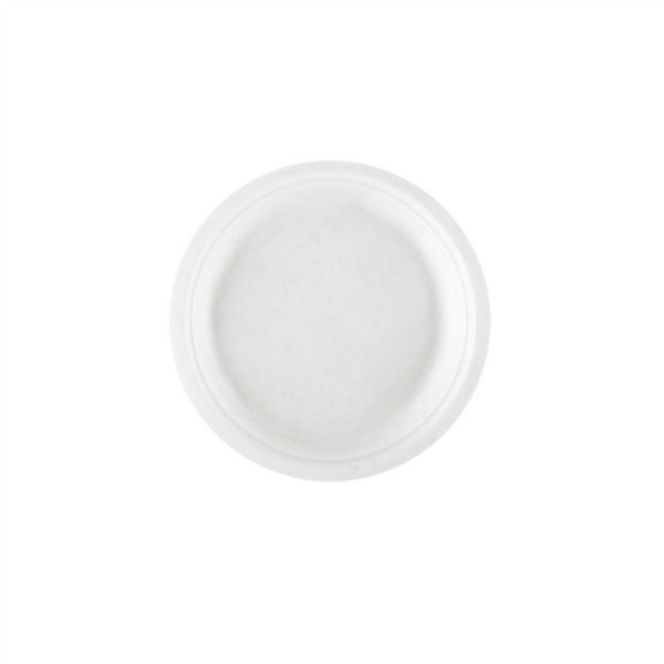 Pratos Anders Pack Ø15,5x1,4cm Branco Bagaço BPA Free 1.000un