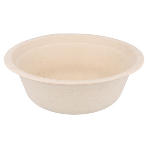 Tijela Bowl Anders Pack 500ml Ø15,5x5,4cm Bagaço Cana NATURAL BPA Free 600un
