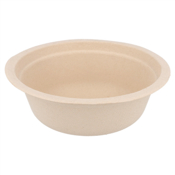 Tijela Bowl Anders Pack 350ml Ø13,5x4,6cm Bagaço Cana NATURAL BPA Free 1.200un