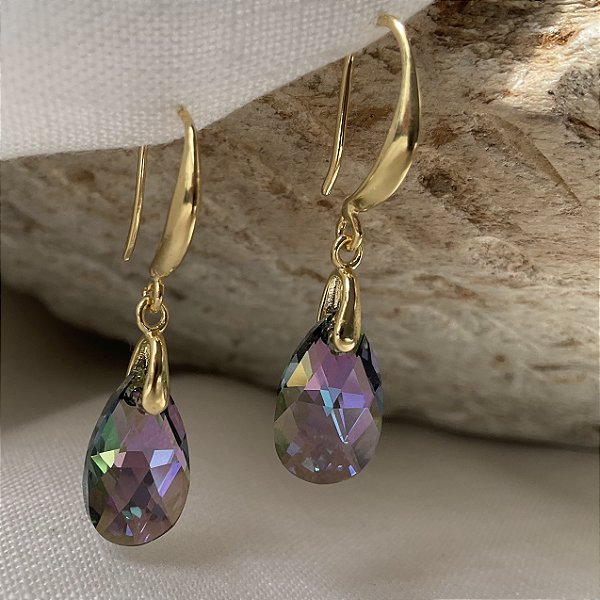 Brincos “Riflesso Di Positano” ( cristal paradise shine )