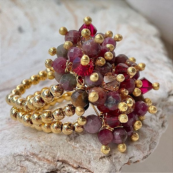 Anel “Buganville di Ravello” ( rubelita e fushcita )