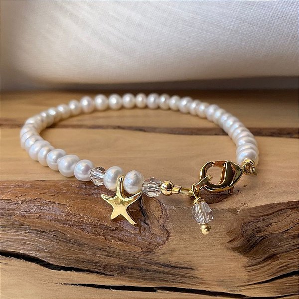 Pulseira Stella di Amalfi ( pérolas barrocas )