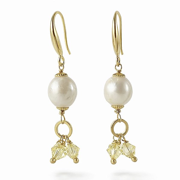 Brincos Claridade ( amarelo )