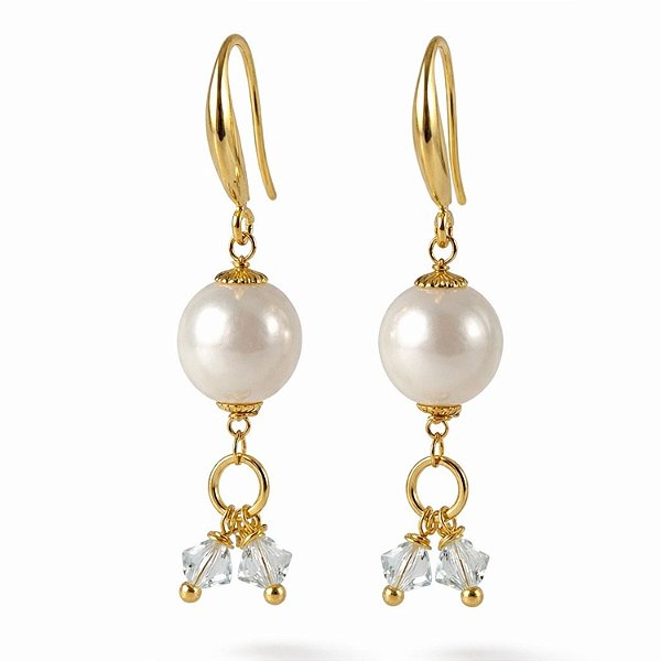 Brincos Claridade ( azul )