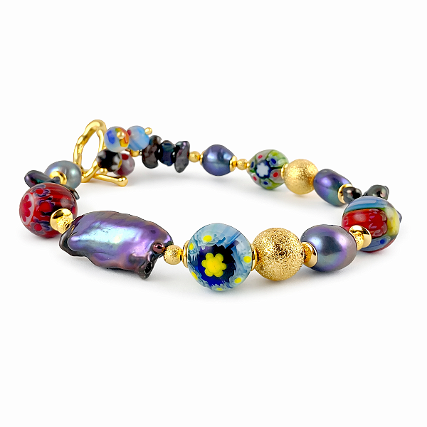 Pulseira Fiori Nera