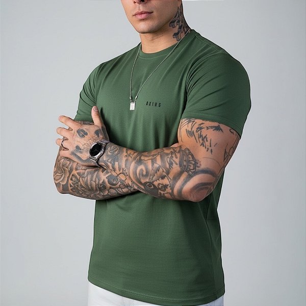 Camiseta Básica Premium Verde