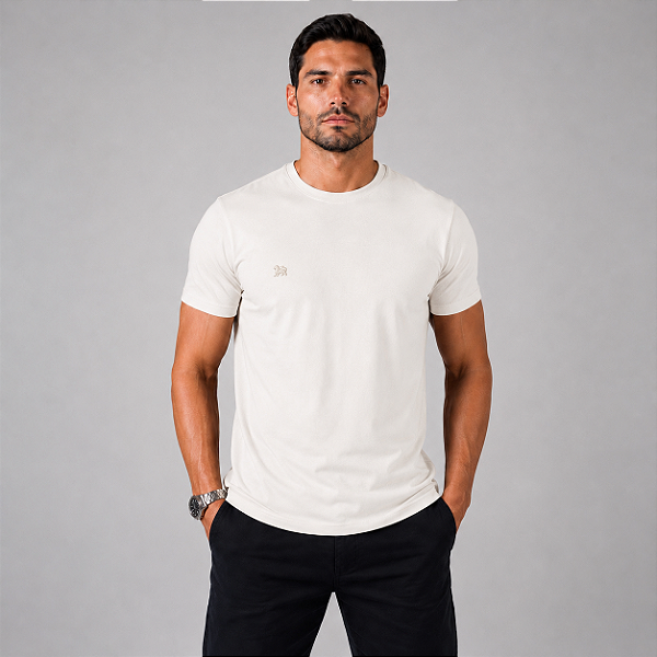 Camiseta Cotton Premium Off White