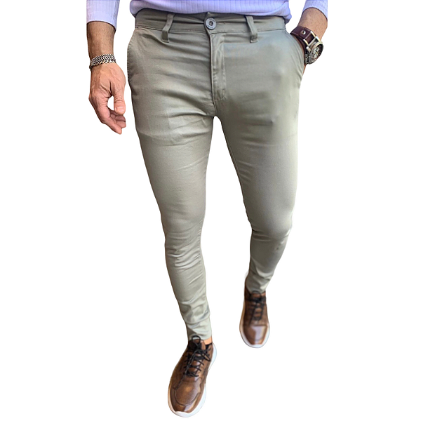 Calça Alfaiataria: Cinza