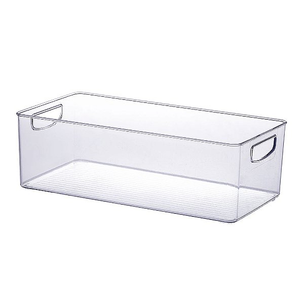Organizador Diamond Cristal 40x21x13cm - Com Alças