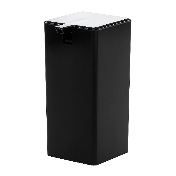 Dispenser Quadrado Simples Preto 1732
