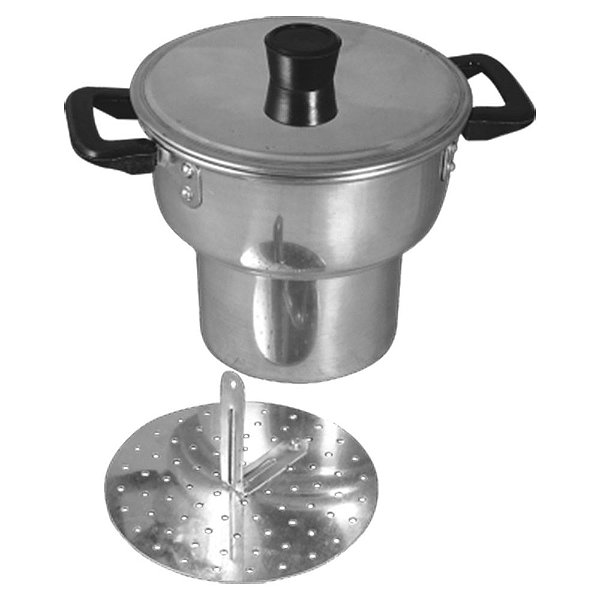 Cuscuzeiro polido - 14cm