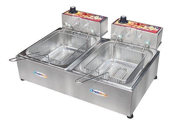 Fritadeira Elétrica- 2 Cubas de 5L Master