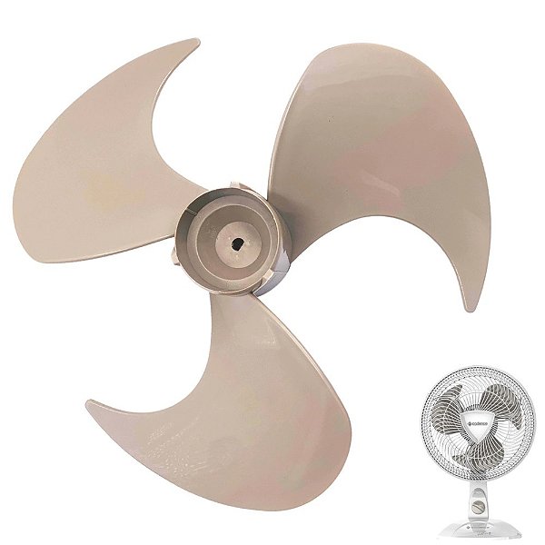 Hélice Ventiladores Cadence Ventilar Eros Vtr330cm Com 3 Pás