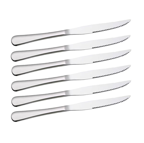 Jogo de facas Inox Monaliza - 6 peças