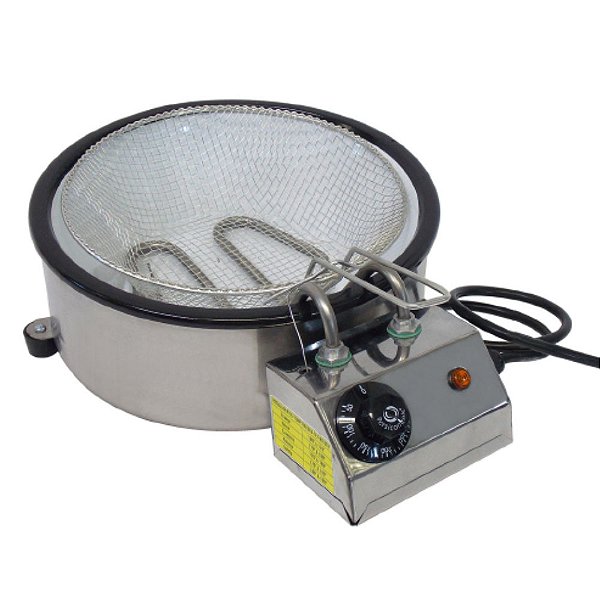 Fritadeira Elétrica Inox com Tacho e Cesto 7 Litros - NCG
