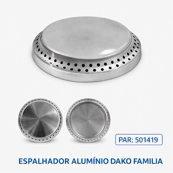 Espalhador Alumínio Dako Familia