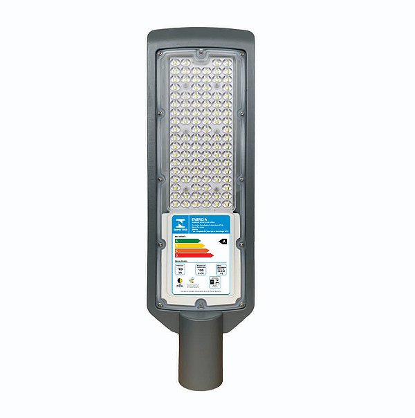 Luminária Publica 100W SMD Certificada Inmetro 121lms/W