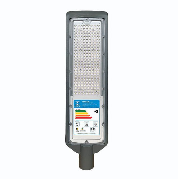 Luminária Publica 200W SMD Certificada Inmetro 121lms/W