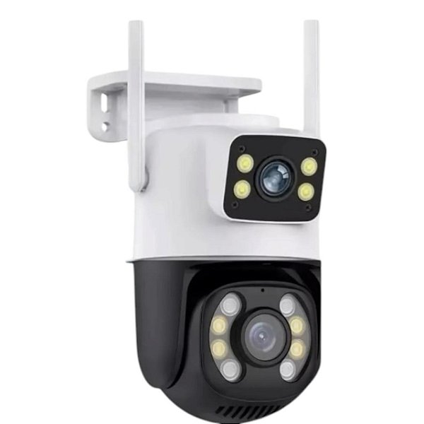 Câmera Dupla Speed Dome Duplo Sensor 3Megapixel Star Plus e Alarme