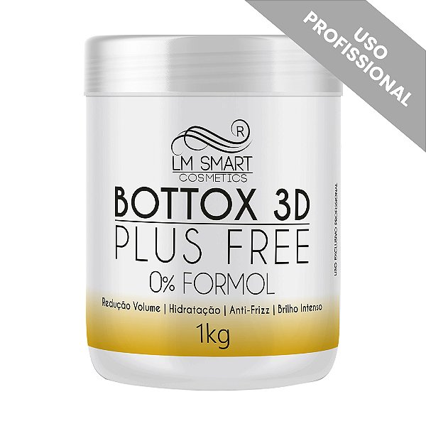 Bottox Sem Formol Profissional 1Kg - Bottox 3D | LM Smart Cosmetics